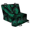Natural Green Leaf Print Pet Car Back Seat Cover