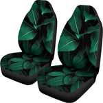 Natural Green Leaf Print Universal Fit Car Seat Covers