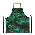 Natural Tropical Leaf Print Apron
