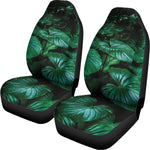 Natural Tropical Leaf Print Universal Fit Car Seat Covers
