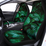 Natural Tropical Leaf Print Universal Fit Car Seat Covers