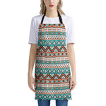Navajo Geometric Pattern Print Apron