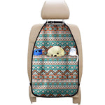 Navajo Geometric Pattern Print Car Seat Organizers