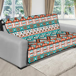 Navajo Geometric Pattern Print Futon Protector