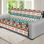 Navajo Geometric Pattern Print Futon Protector