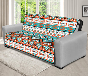 Navajo Geometric Pattern Print Futon Protector