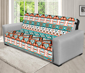 Navajo Geometric Pattern Print Futon Protector