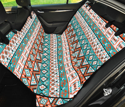 Navajo Geometric Pattern Print Pet Car Back Seat Cover