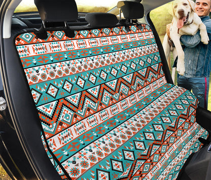 Navajo Geometric Pattern Print Pet Car Back Seat Cover
