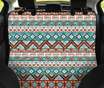 Navajo Geometric Pattern Print Pet Car Back Seat Cover