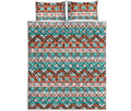 Navajo Geometric Pattern Print Quilt Bed Set