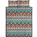 Navajo Geometric Pattern Print Quilt Bed Set