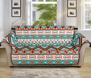 Navajo Geometric Pattern Print Sofa Protector