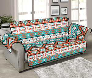 Navajo Geometric Pattern Print Sofa Protector