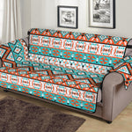 Navajo Geometric Pattern Print Sofa Protector