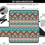 Navajo Geometric Pattern Print Sofa Protector