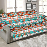 Navajo Geometric Pattern Print Sofa Protector