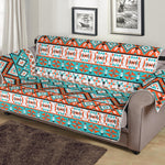 Navajo Geometric Pattern Print Sofa Protector