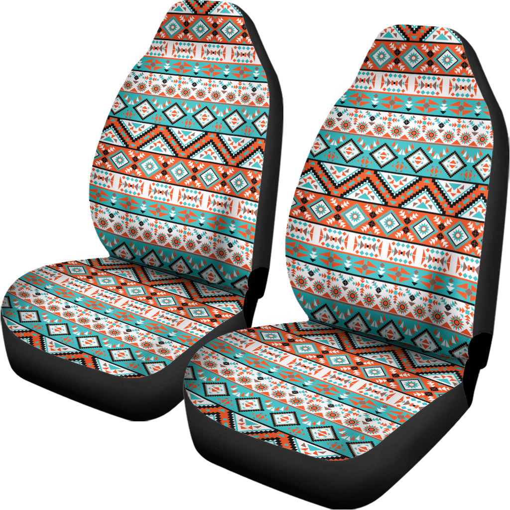 Navajo Geometric Pattern Print Universal Fit Car Seat Covers