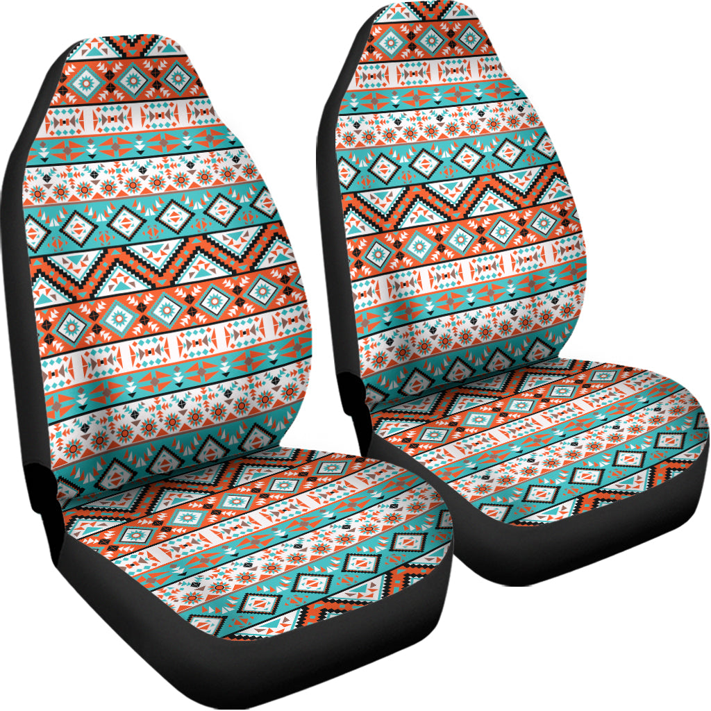 Navajo Geometric Pattern Print Universal Fit Car Seat Covers