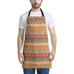 Navajo Native Pattern Print Apron