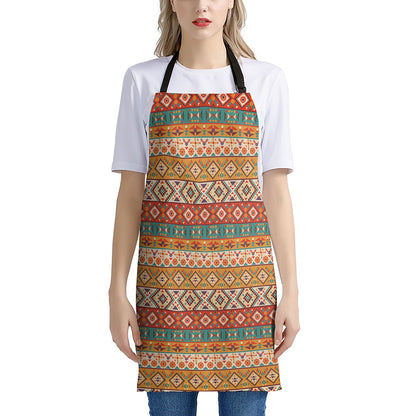 Navajo Native Pattern Print Apron