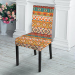 Navajo Native Pattern Print Dining Chair Slipcover