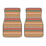 Navajo Native Pattern Print Front Car Floor Mats