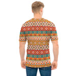 Navajo Native Pattern Print Men's T-Shirt