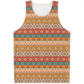 Navajo Native Pattern Print Men's Tank Top