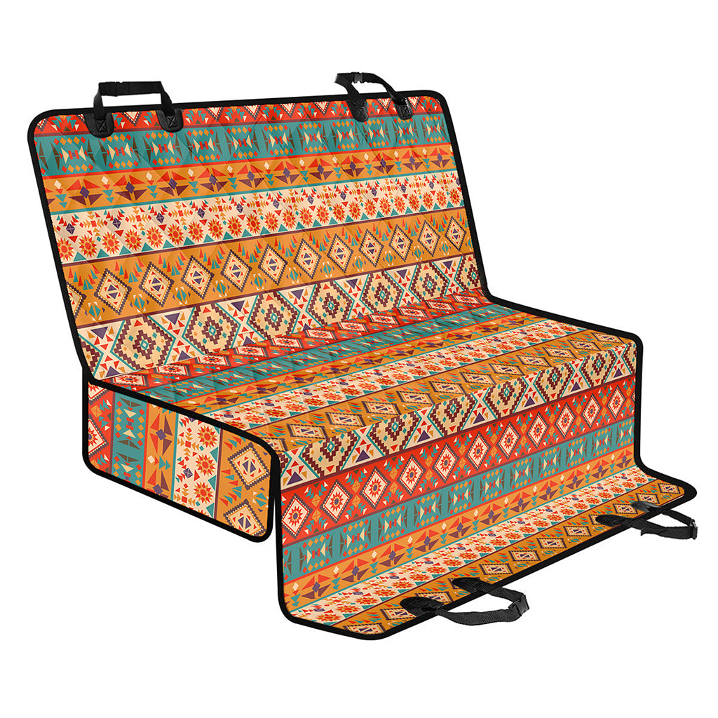 Navajo Native Pattern Print Pet Car Back Seat Cover