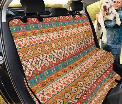 Navajo Native Pattern Print Pet Car Back Seat Cover