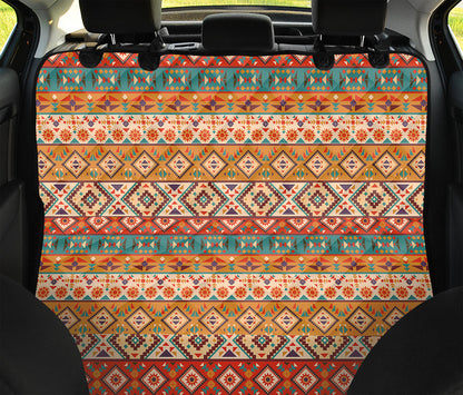 Navajo Native Pattern Print Pet Car Back Seat Cover