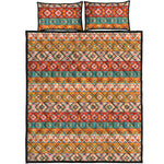 Navajo Native Pattern Print Quilt Bed Set