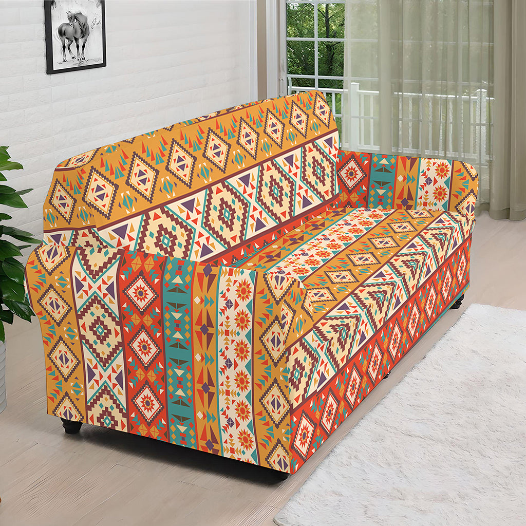 Navajo Native Pattern Print Sofa Cover