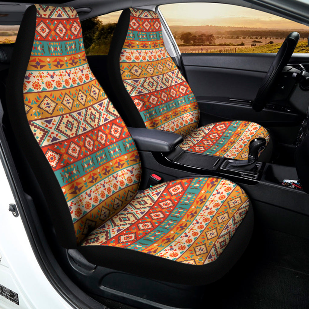 Navajo Native Pattern Print Universal Fit Car Seat Covers