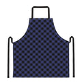 Navy And Black Buffalo Plaid Print Apron