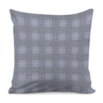 Navy Blue Prince of Wales Check Print Pillow Cover