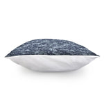 Navy Digital Camo Pattern Print Pillow Cover