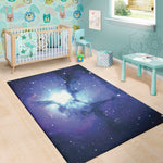 Nebula Space Print Area Rug