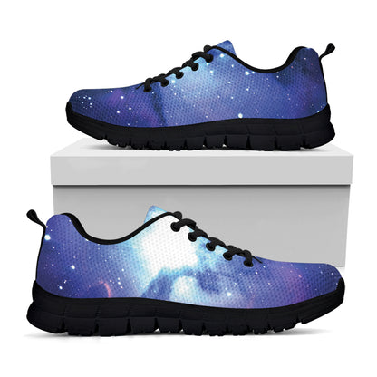 Nebula Space Print Black Sneakers