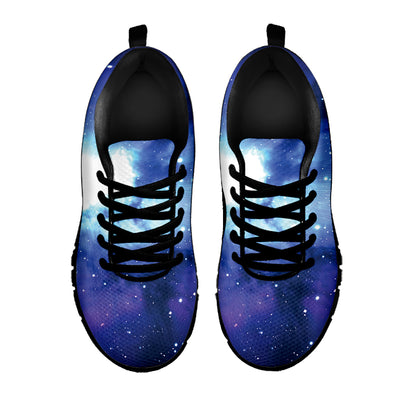 Nebula Space Print Black Sneakers