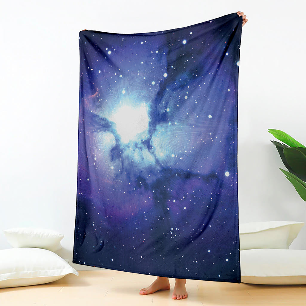 Nebula Space Print Blanket