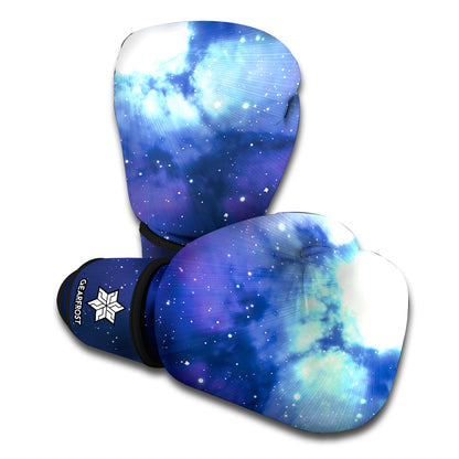 Nebula Space Print Boxing Gloves