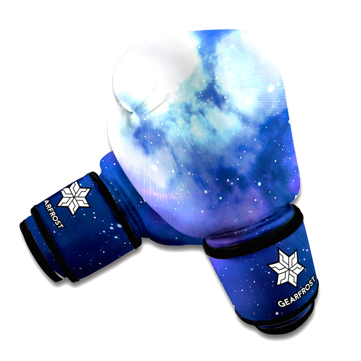 Nebula Space Print Boxing Gloves