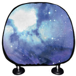 Nebula Space Print Car Headrest Covers