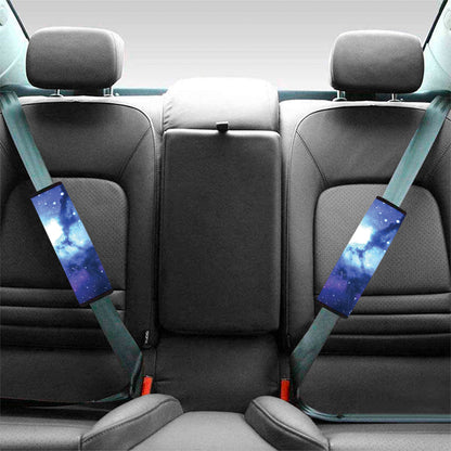 Nebula Space Print Car Seat Belt Covers