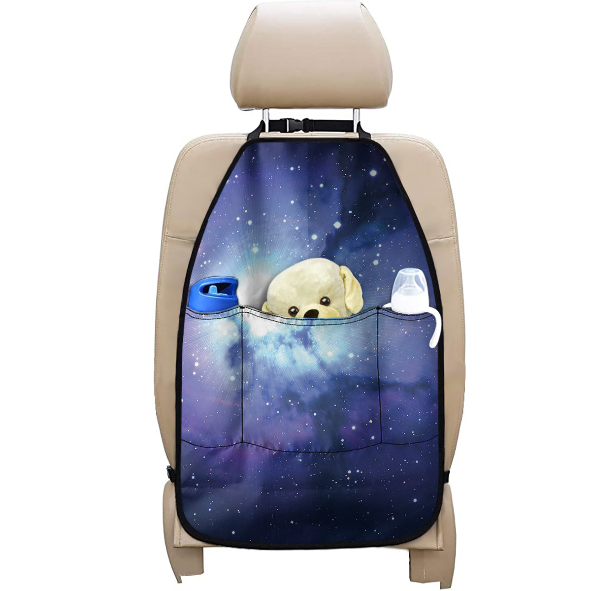 Nebula Space Print Car Seat Organizers