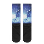 Nebula Space Print Crew Socks