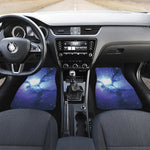 Nebula Space Print Front and Back Car Floor Mats